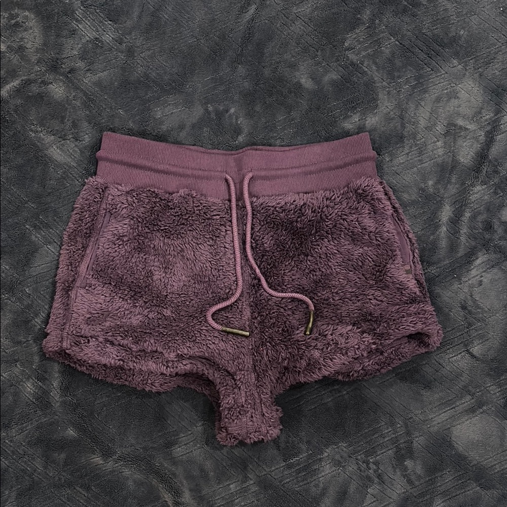 Savage X Fenty Purple Fleece Shorts